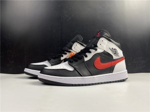 Air Jordan 1 Mid "White Shadow"554724-073