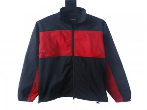 BLCG 19Fw Black And Red Trench Coat