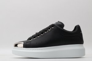 Alexander McQueen Leather Black Sneakers
