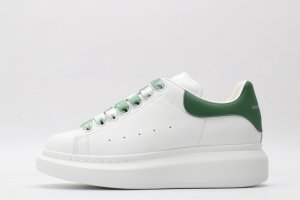 ALEXANDER MCQUEEN oversized sneakers with green heel
