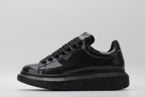 ALEXANDER MCQUEEN Oversized glitter sneakers