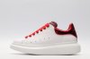 ALEXANDER MCQUEEN oversized sneakers with red heel
