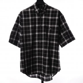 Balenciaga BLCG 19ss plaid shirt