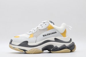 Designer Sneakers Balenciaga Wmns Triple S Trainer White yellow'