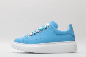 ALEXANDER MCQUEEN blue oversized sneakers