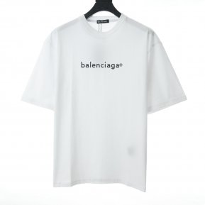 Balenciaga BLCG 22FW Letter R logo printed short sleeve