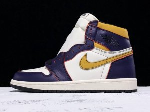 AJ1x Nike Court Purple LA To Chicago