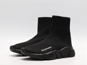 Balenciaga Wmns Speed Trainer Mid Black