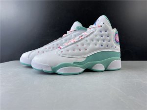 AIR JORDAN 13 Aurora Green GS(439358-100)