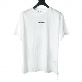 OFF WHITE 20FW Painted Arrow Short Sleeve T-Shirt