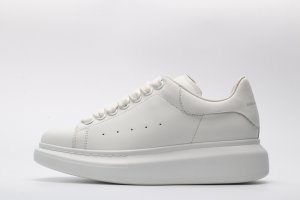 Alexander McQueen Leather Platform Sneakers