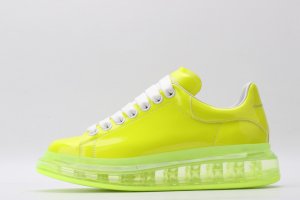 ALEXANDER MCQUEEN yellow oversized sneakers