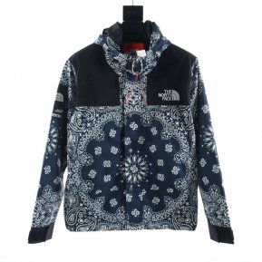 Supreme & The North Face Bandana Jacket TNF Blue