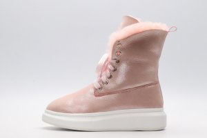 Alexander McQueen winter boots-Rose