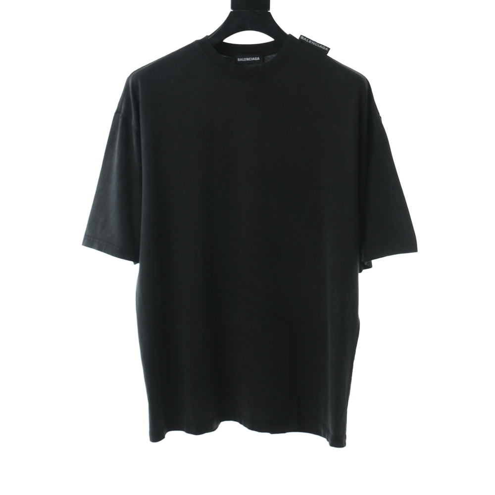 Balenciaga BLCG 2020ss shoulder label wash short sleeve